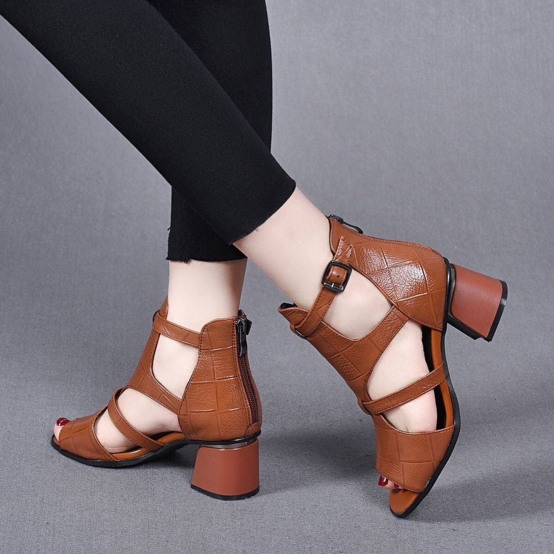 Stilvolles Design, Offene Zehenpartie, High Heels