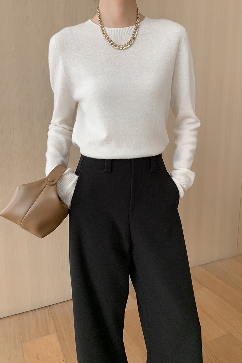 Stilvoller Und Eleganter Designpullover