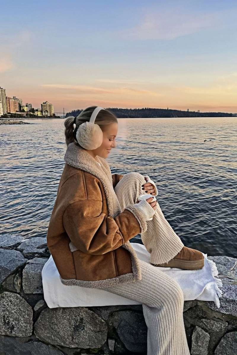 Jacke Mit Pelzkragen