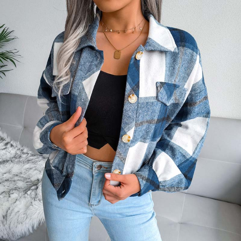 Stilvolles Und Elegantes Kariertes Vintage-Hemd