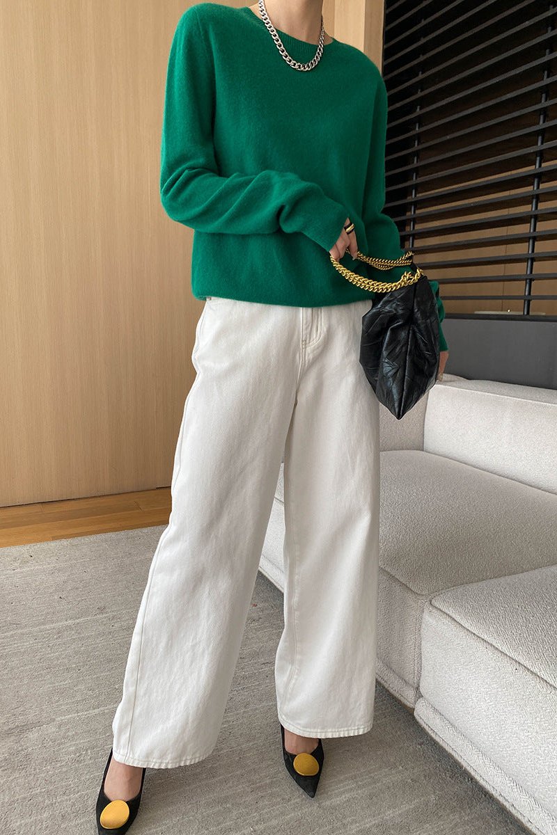 Stilvoller Und Eleganter Designpullover