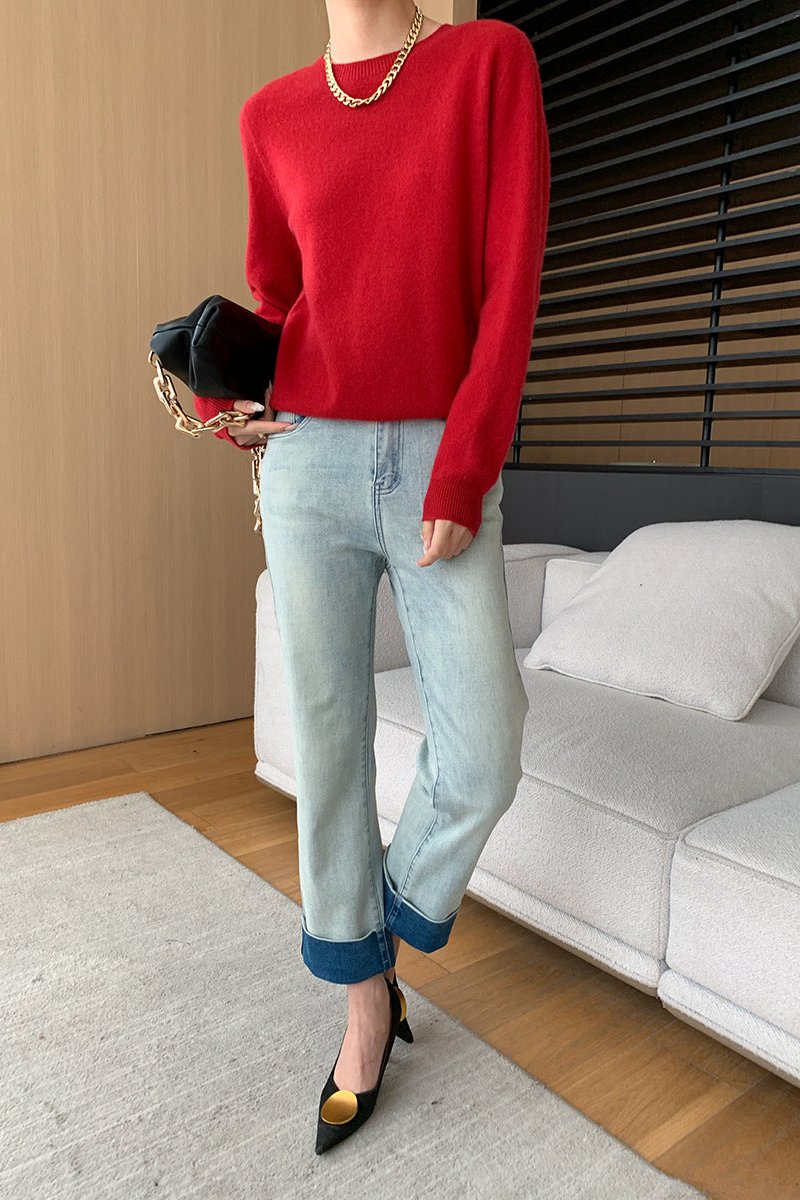 Stilvoller Und Eleganter Designpullover