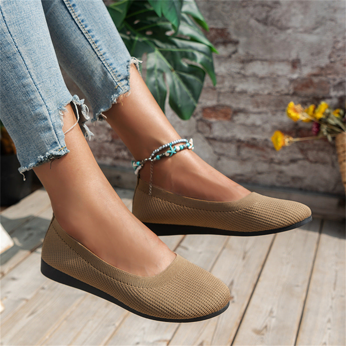 Modische Orthopädische Schuhe Mit Niedrigem Absatz Für Damen