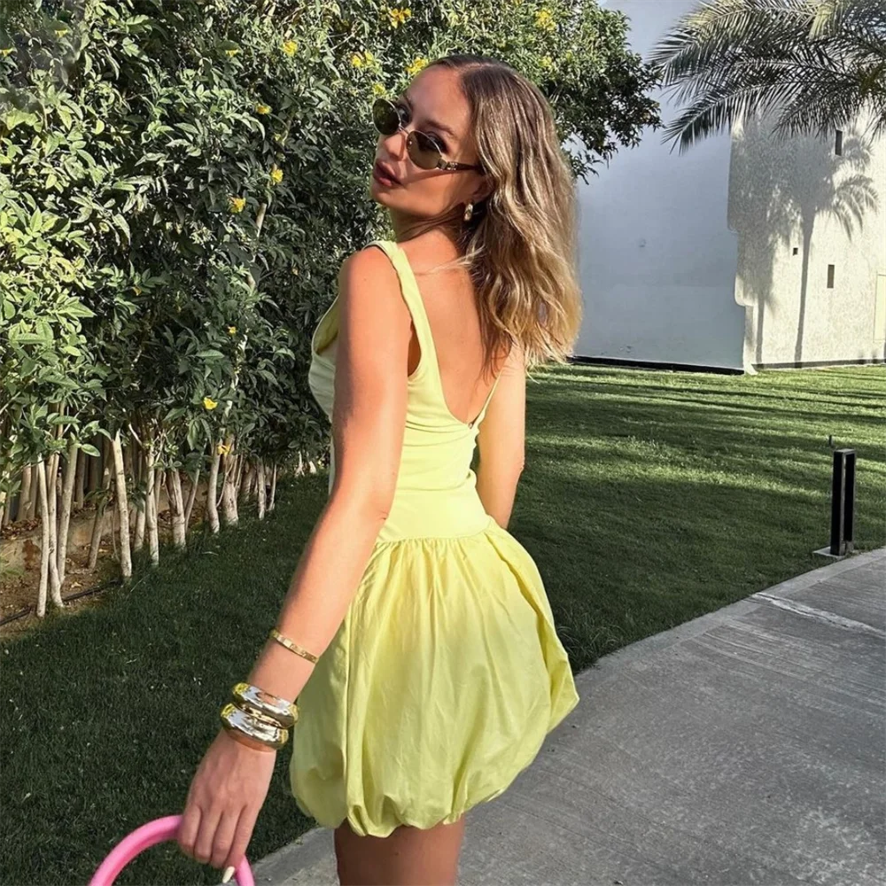 Retro Sommer Minikleid