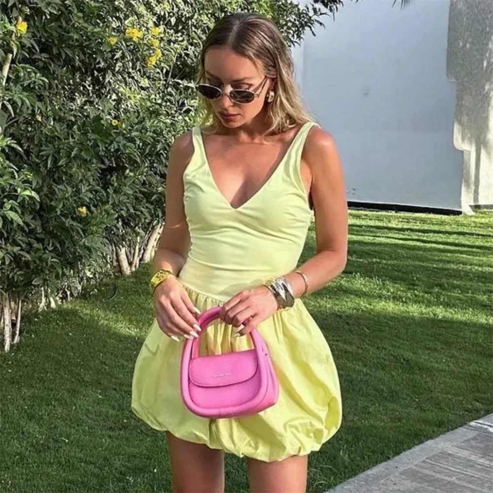 Retro Sommer Minikleid