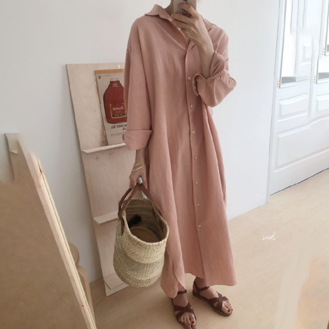 Maxi-Hemdkleid