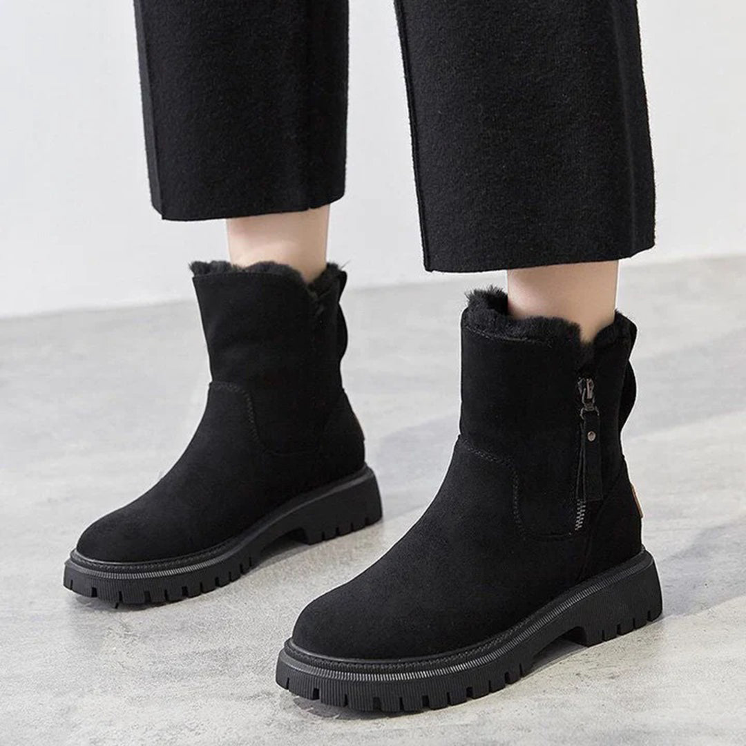 Stilvolle, Warm Gefütterte Stiefel