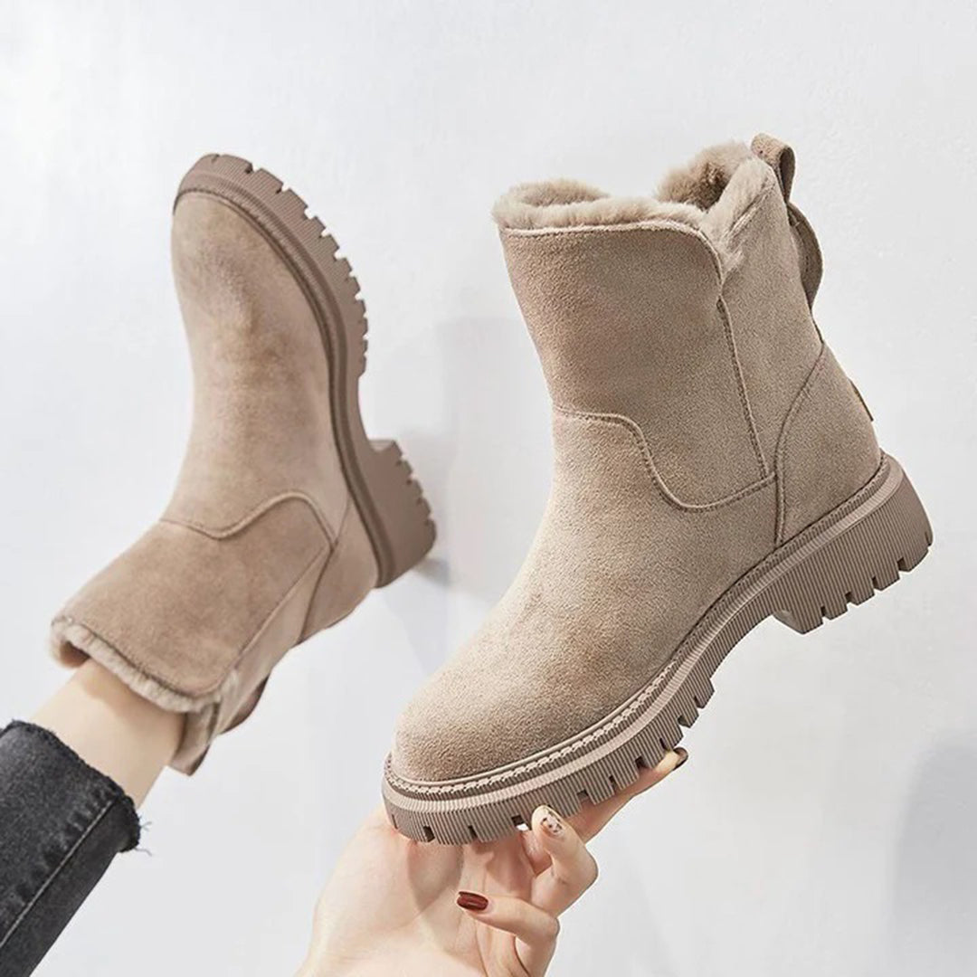 Stilvolle, Warm Gefütterte Stiefel