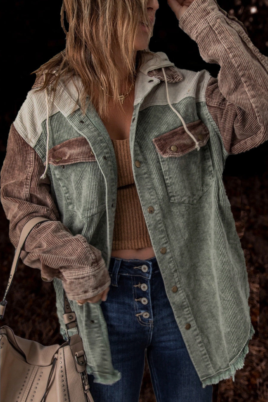Vintage Samtjacke