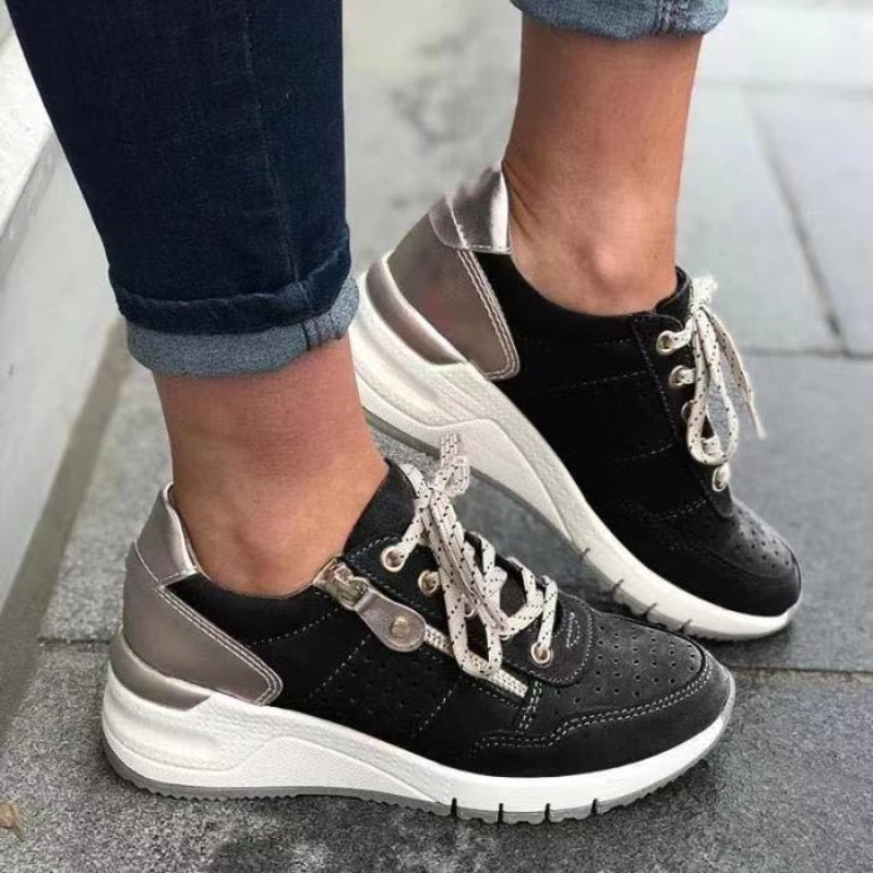 Schnür-Sneakers Für Damen
