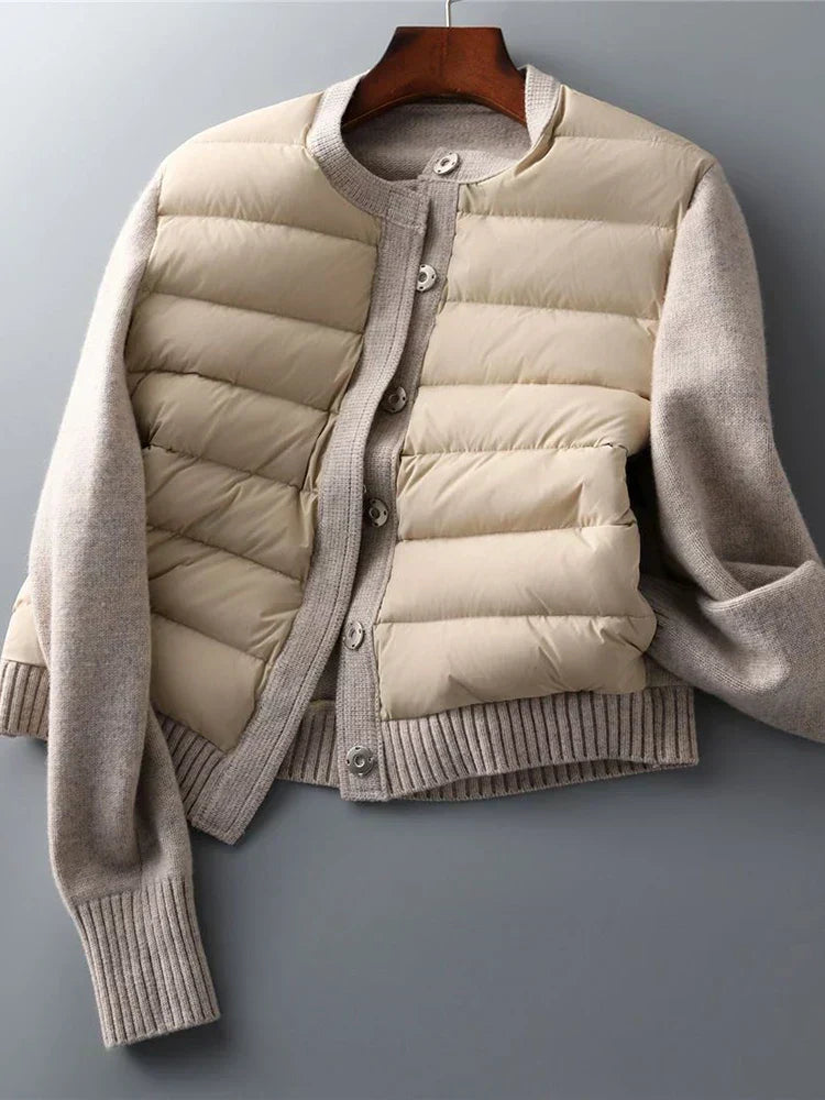 Stilvolles Design Damen Pufferjacke
