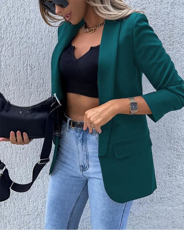 Elegante Design-Blazerjacke Für Damen