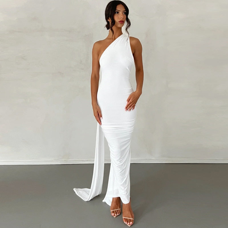 Elegantes Rückenfreies Maxikleid