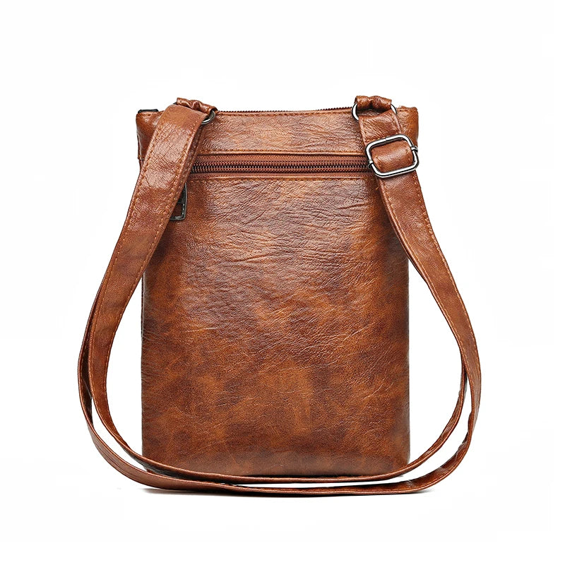 Damen Designer Handtasche Vintage Crossbody Telefon Schultertasche