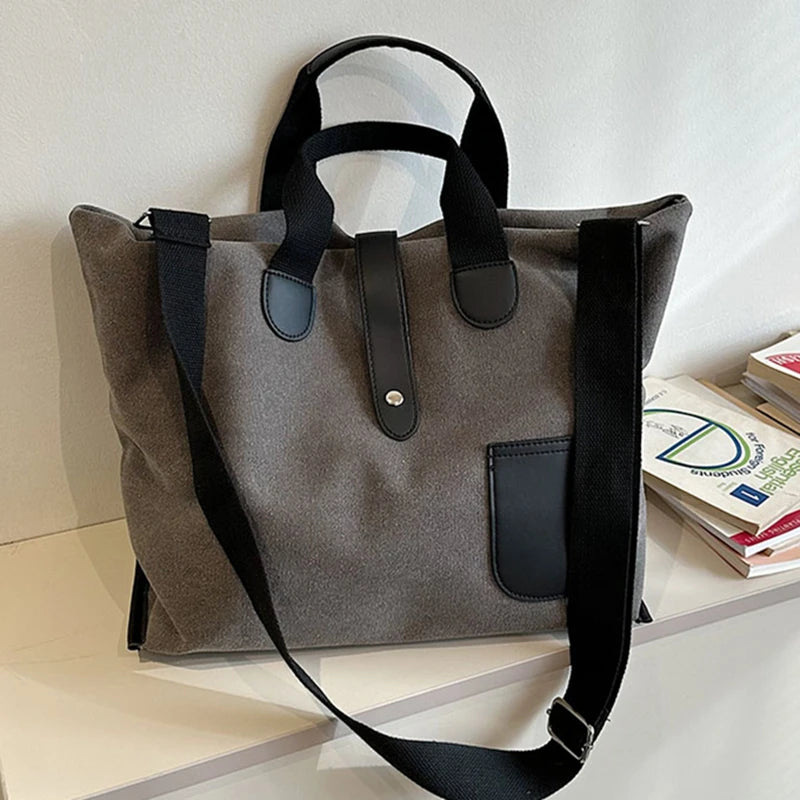Canvas-Tasche Mit Großem Fassungsvermögen Für Damen