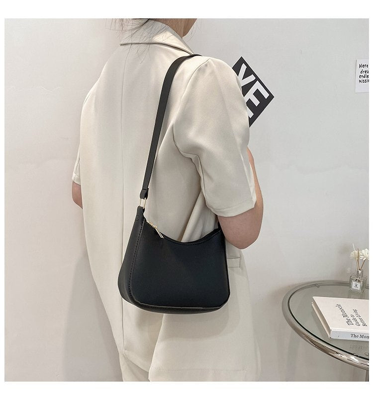 Eine Zeitlos Stilvolle Lederhandtasche