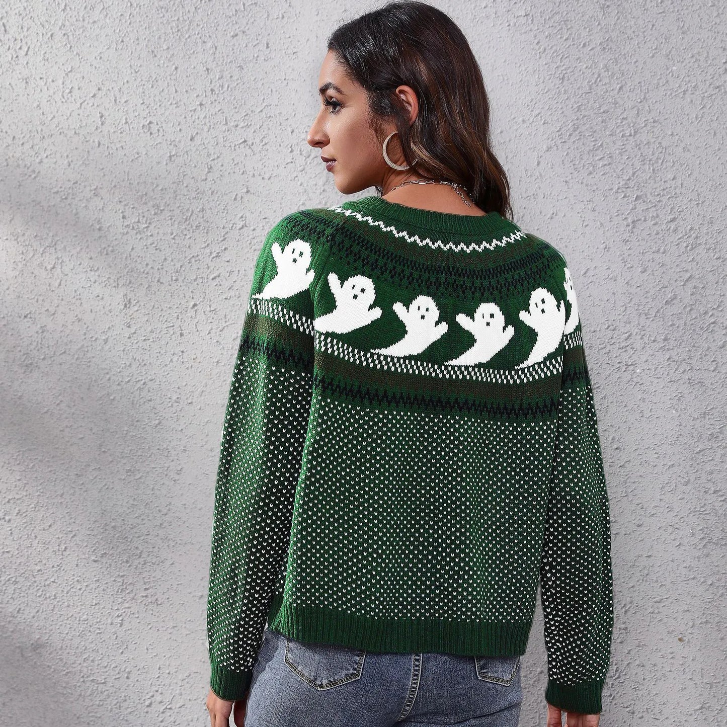 Strickpullover Mit Stylischem Design