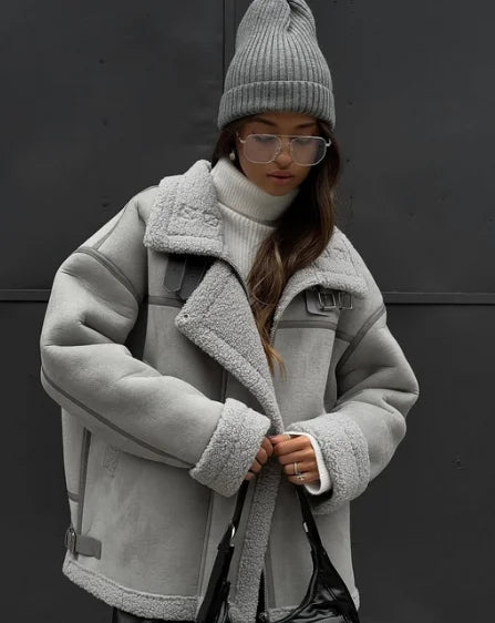 Dicker Wintermantel Mit Stilvollem Design