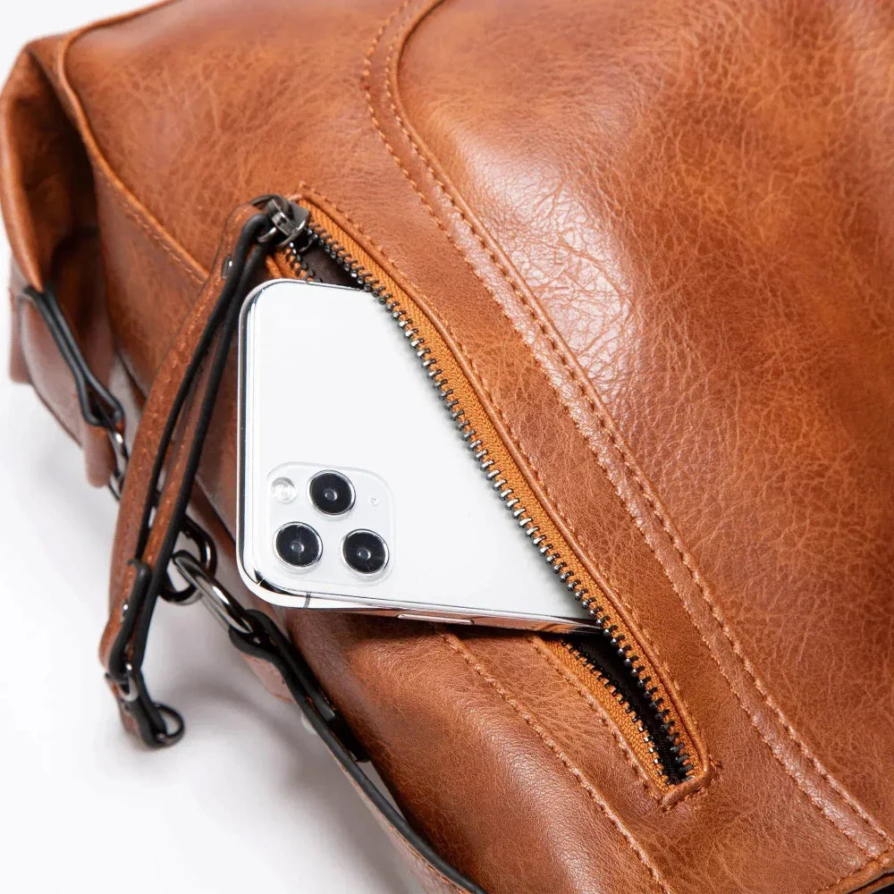 Stilvolles Design, Elegante Kunstledertasche