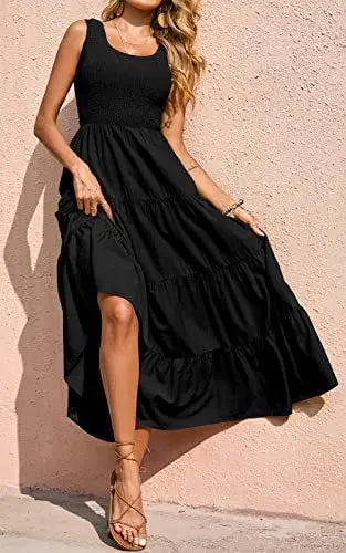 Fließendes Maxikleid İn A-Linie