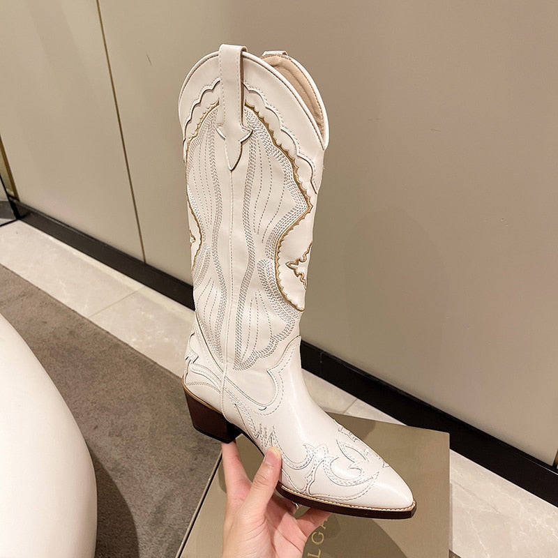 Damenstiefel İm Retro-Stil