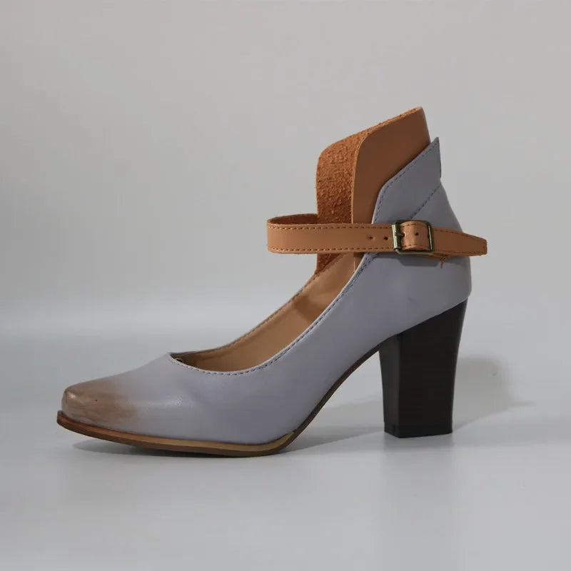 Stilvolle High Heels Mit Schnallendesign