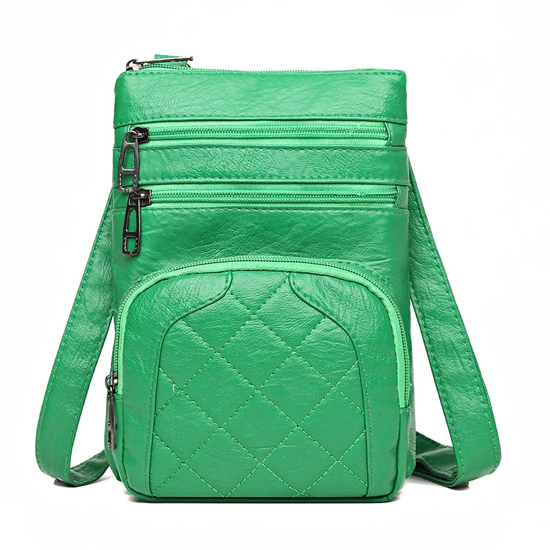 Damen Designer Handtasche Vintage Crossbody Telefon Schultertasche
