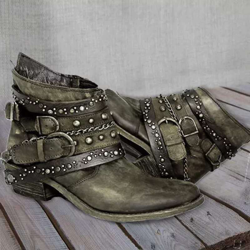 Elegante Vintage-Stiefel