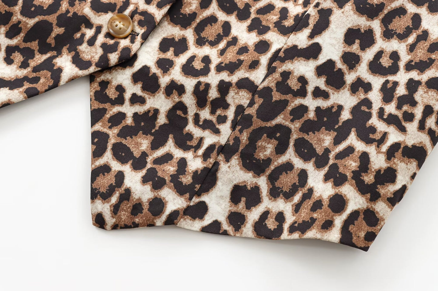 Weste Mit Leopardenmuster