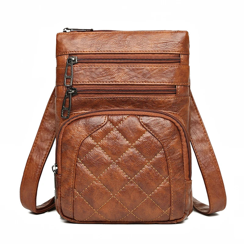 Damen Designer Handtasche Vintage Crossbody Telefon Schultertasche