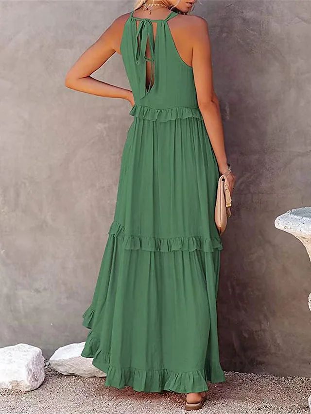 Geräumiges Maxi-Sommerkleid