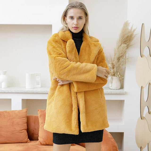 Kunstpelzmantel | Perfekt Für Den Kommenden Winter