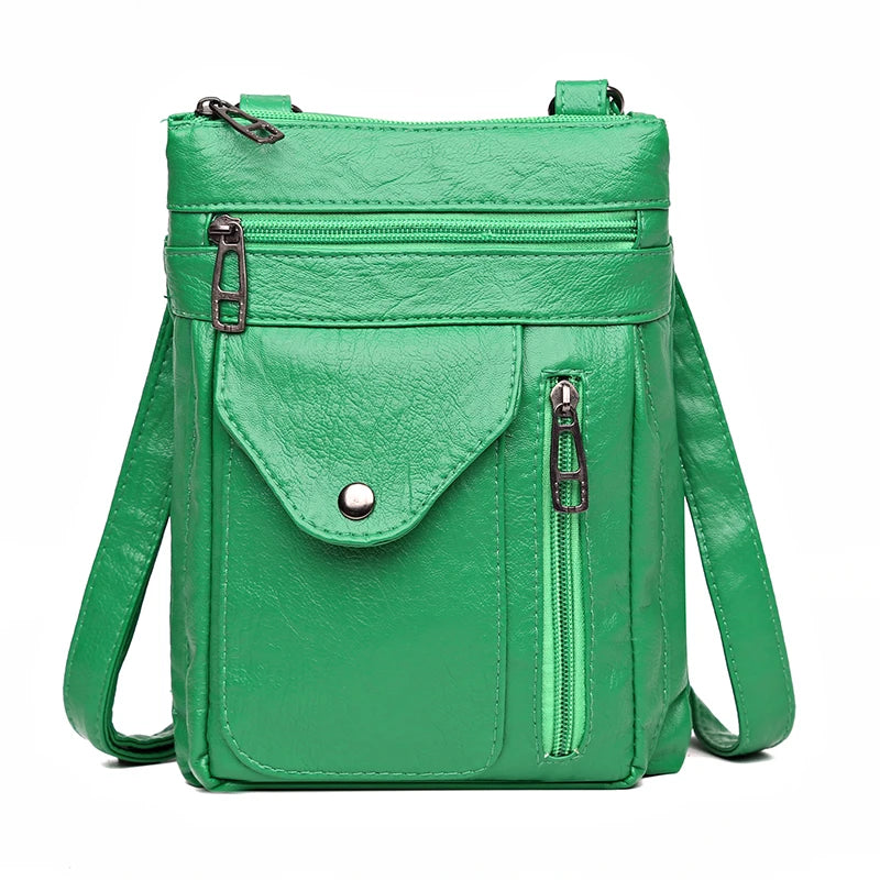 Damen Designer Handtasche Vintage Crossbody Telefon Schultertasche