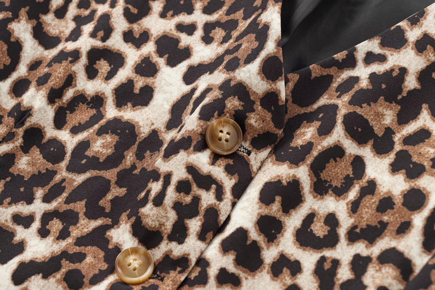 Weste Mit Leopardenmuster