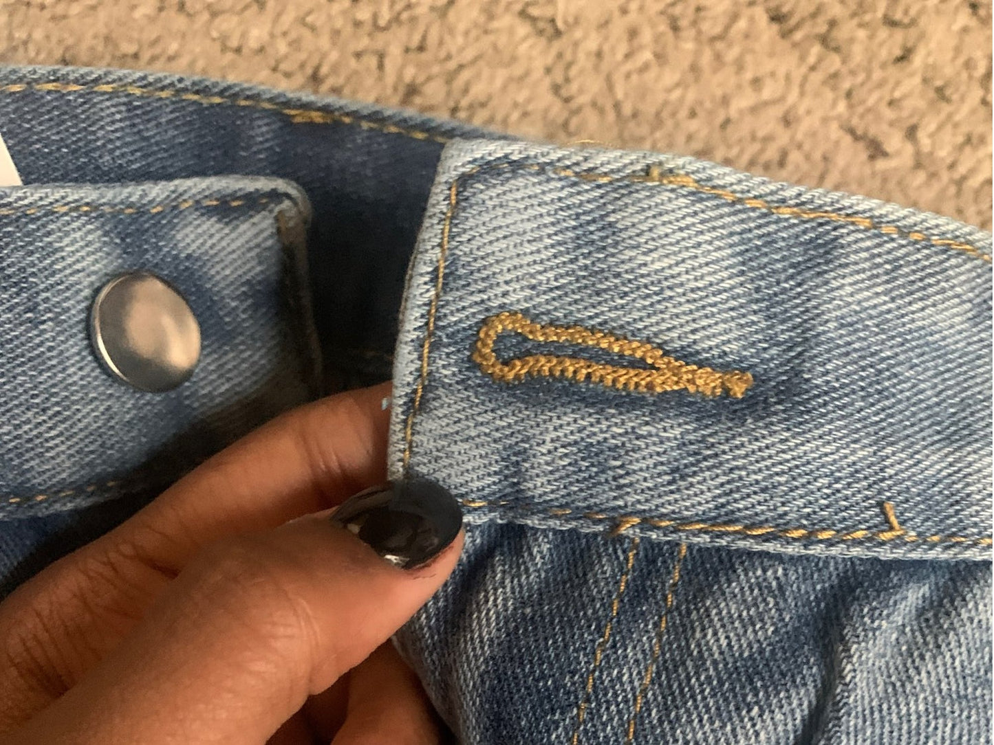 Lässige Jeans İm Streetstyle Mit Hoher Taille Und Weitem Bein