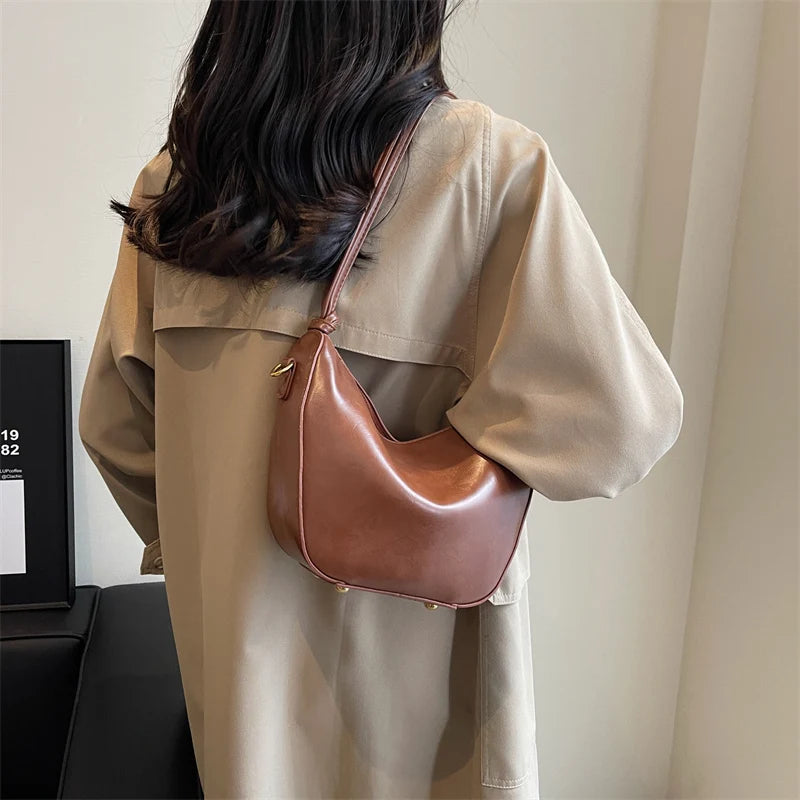 Elegante Designertasche Aus Leder