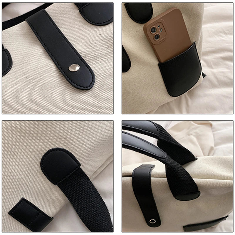 Canvas-Tasche Mit Großem Fassungsvermögen Für Damen