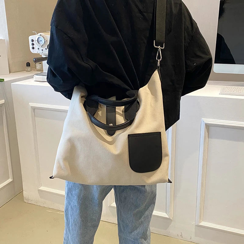 Canvas-Tasche Mit Großem Fassungsvermögen Für Damen