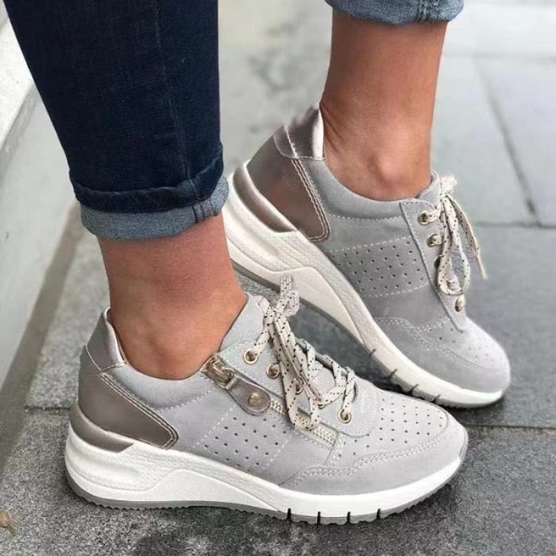 Schnür-Sneakers Für Damen