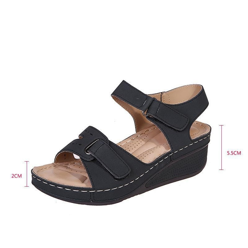 Bequeme Sandalen Mit Plateausohle