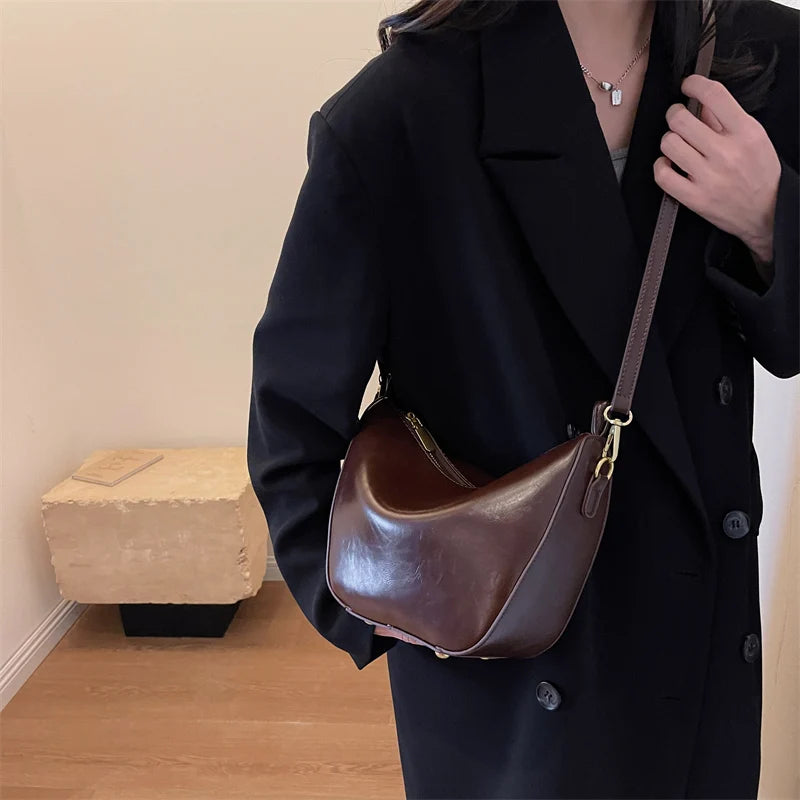 Elegante Designertasche Aus Leder