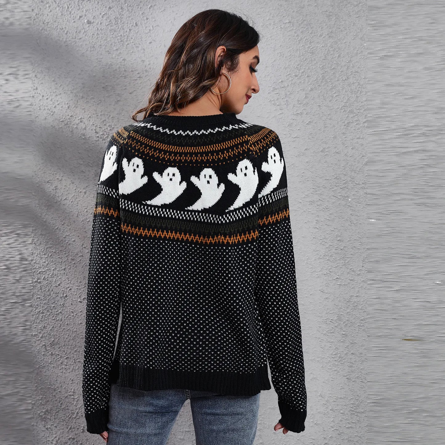 Strickpullover Mit Stylischem Design