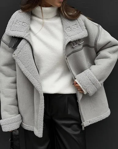 Dicker Wintermantel Mit Stilvollem Design