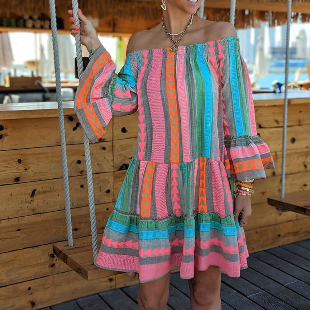 Trägerloses Sommerkleid