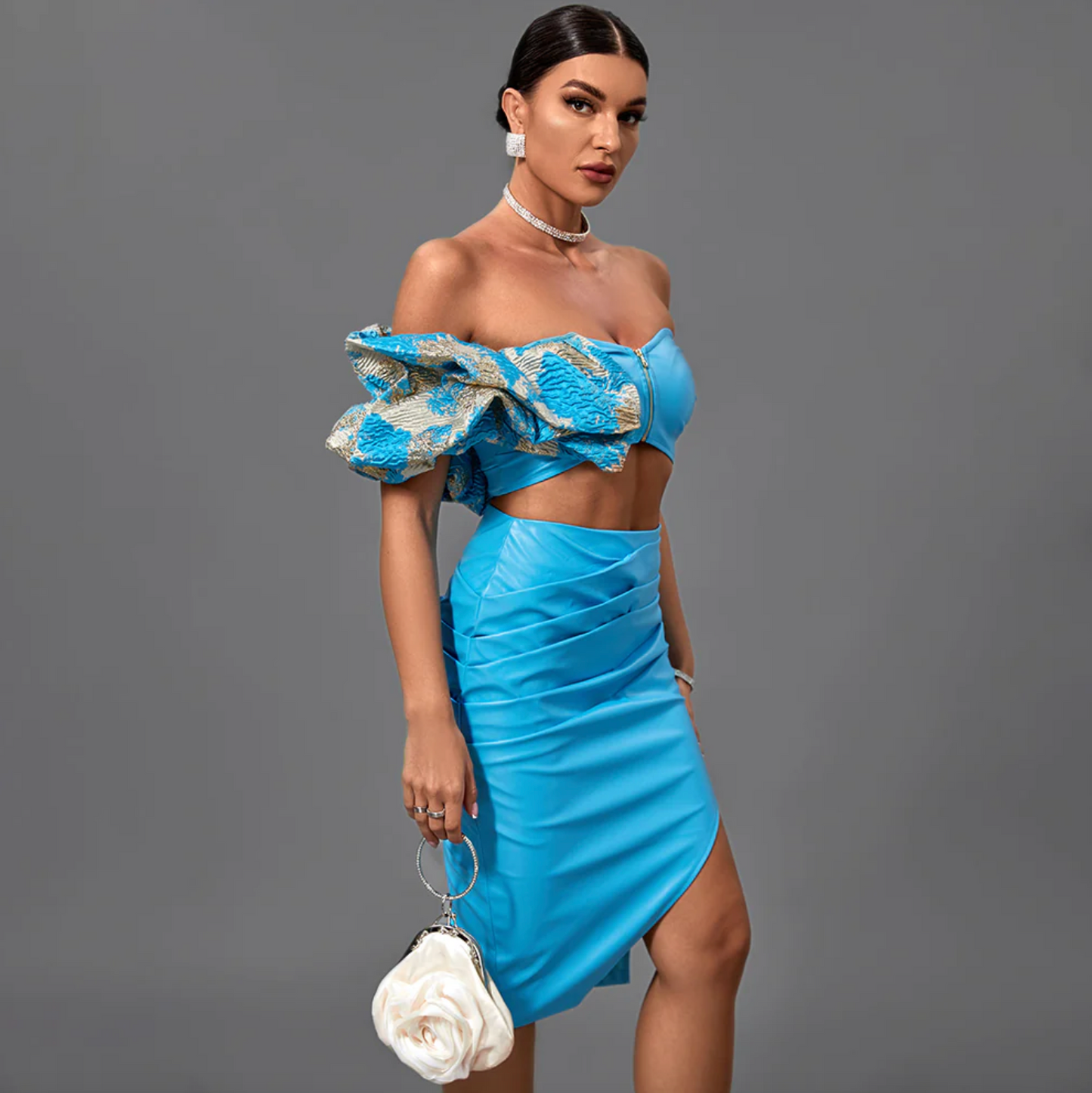 Elegantes Crop-Rock-Set