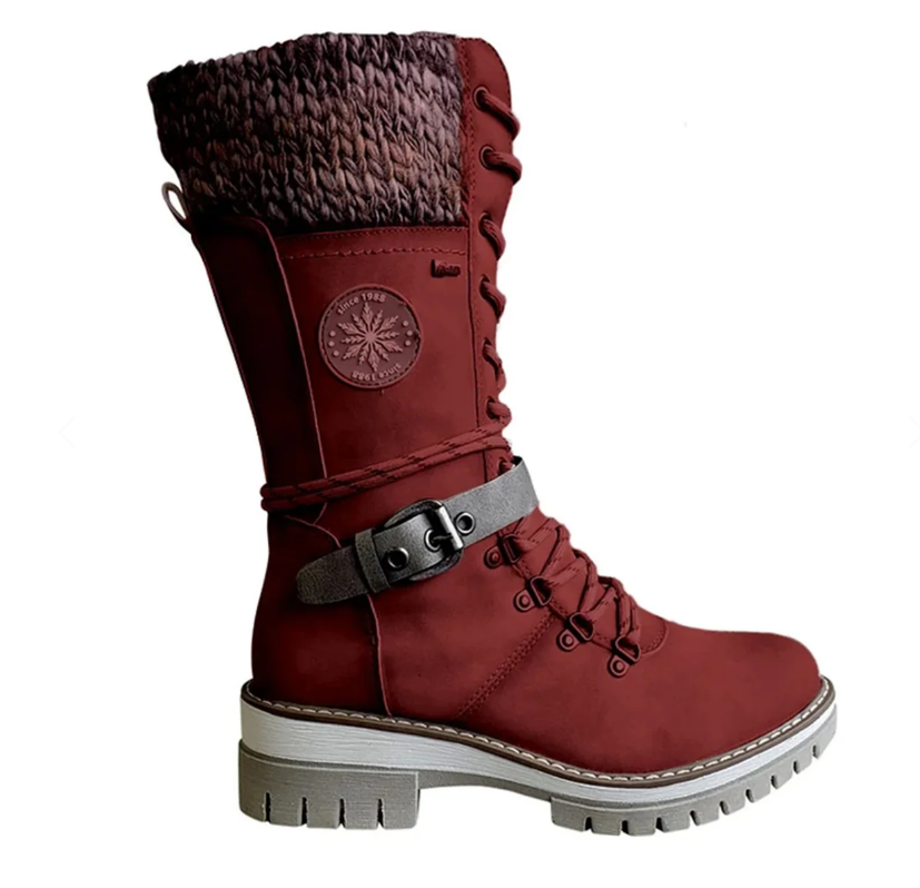 Bequeme Damenstiefel: Eleganz Und Komfort Mit Rutschfester Sohle