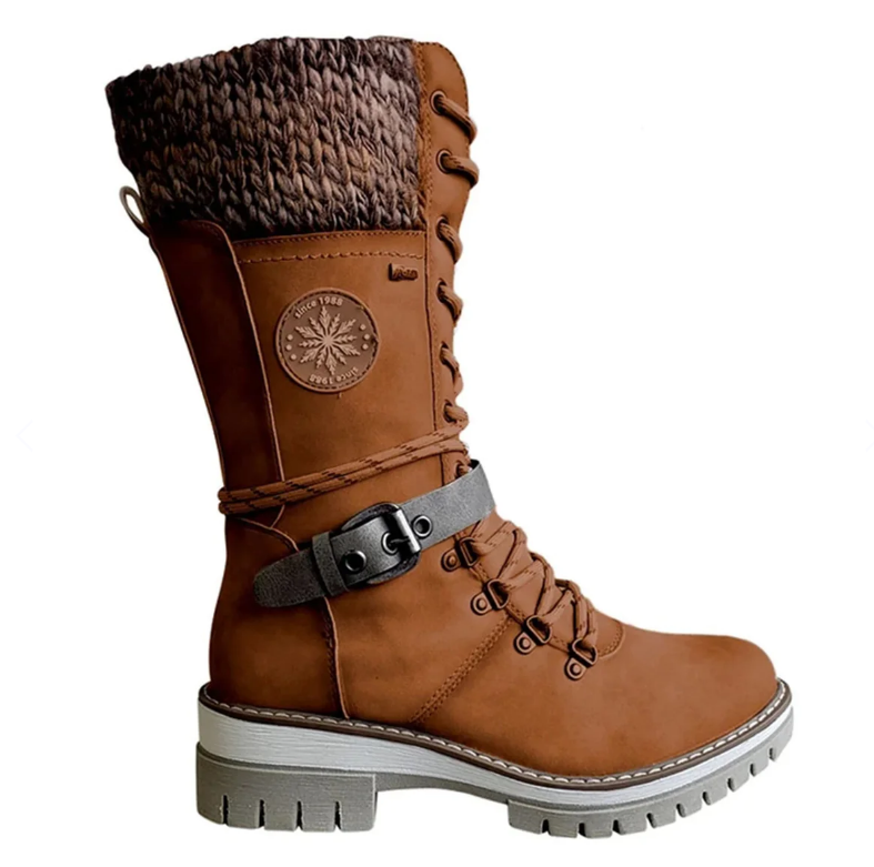 Bequeme Damenstiefel: Eleganz Und Komfort Mit Rutschfester Sohle