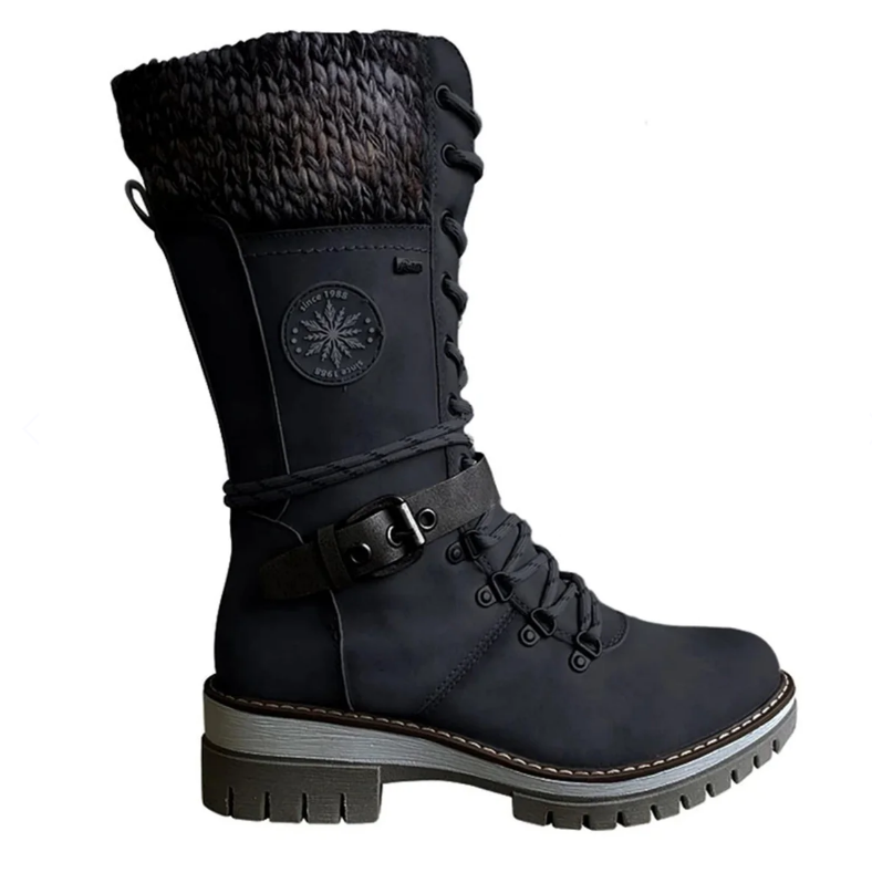 Bequeme Damenstiefel: Eleganz Und Komfort Mit Rutschfester Sohle