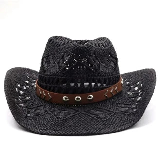Retro Sommer Strand Stroh Cowboyhut
