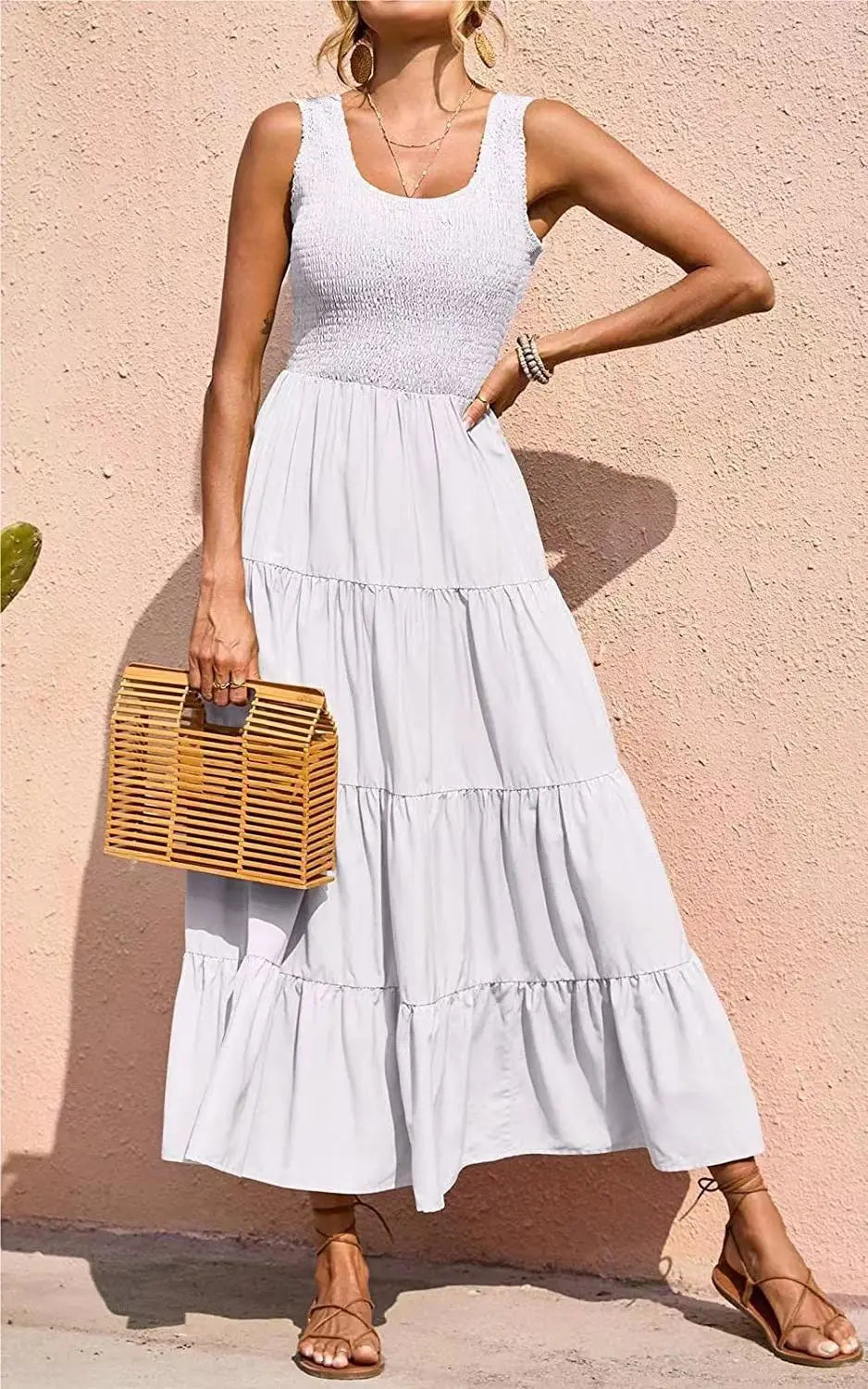 Fließendes Maxikleid İn A-Linie